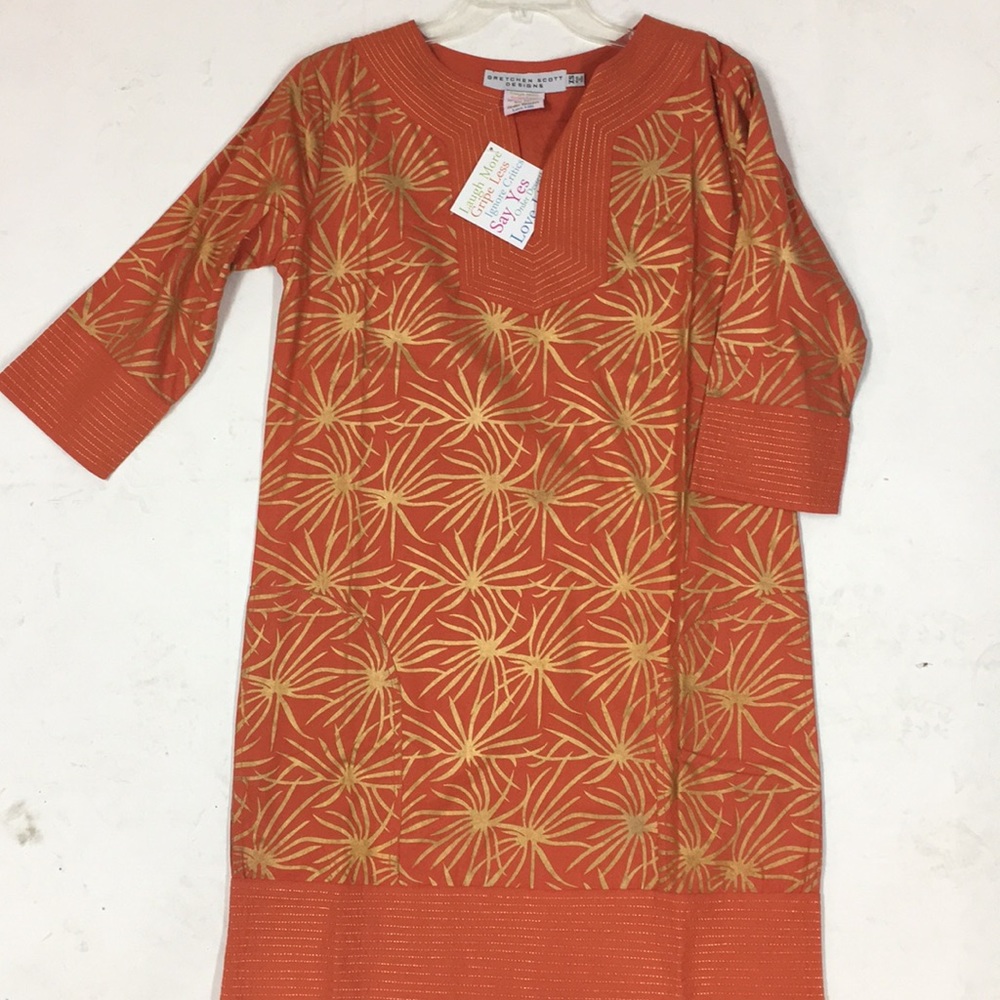 NWT size XS Gretchen Scott Sunburst Dress